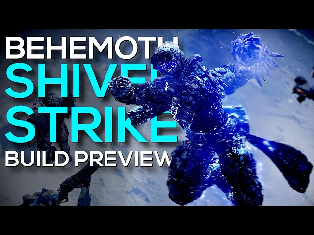 SHIVER STRIKE - Behemoth Titan Stasis Build Preview - Destiny 2 Beyond Light