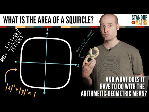 What is the area of a Squircle?