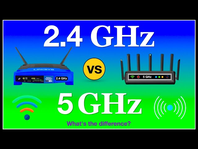 Difference Between 2.4 GHz and 5 GHz WiFi