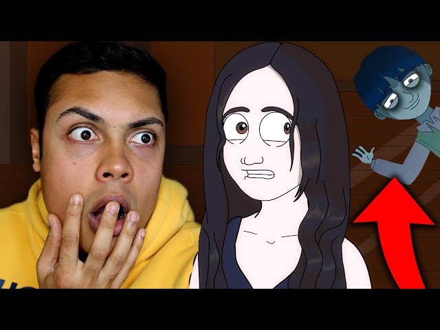 REACTING TO TRUE HORROR STORY SCARY ANIMATIONS
