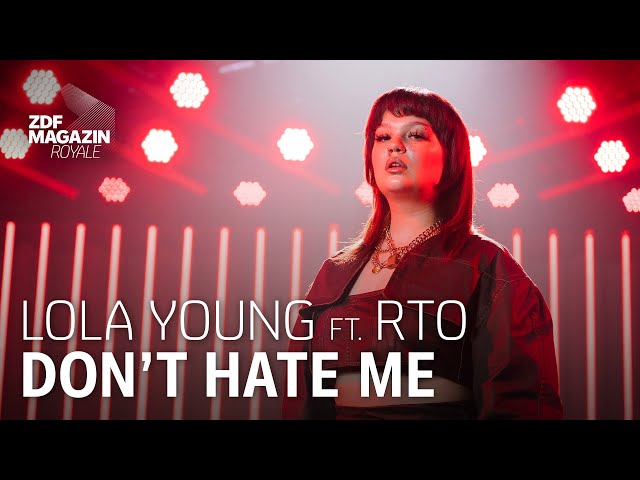 Lola Young ft. RTO Ehrenfeld – "Don’t hate me" | ZDF Magazin Royale