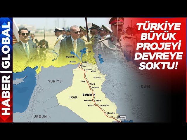 Türkiye Büyük Projeyi Devreye Soktu! Haber Global Kerkük ve Erbil'de