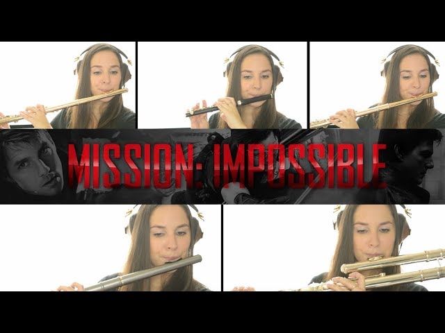 Mission Impossible Theme Flute Cover | With Sheet Music!