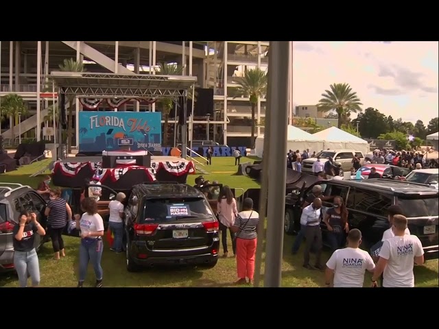 Obama Holds Rally For Biden
