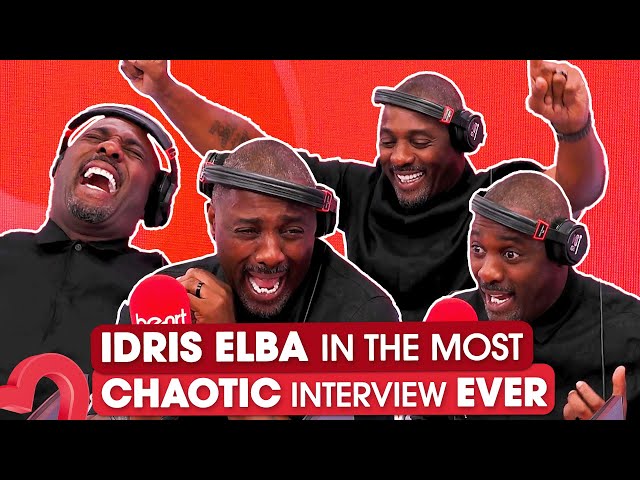 Idris Elba gets caught out farting live on radio