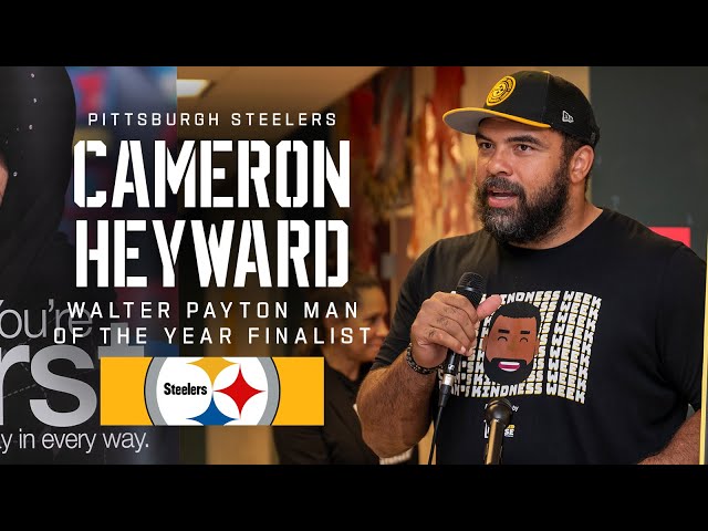 Cameron Heyward's impact in the community | Pittsburgh Steelers