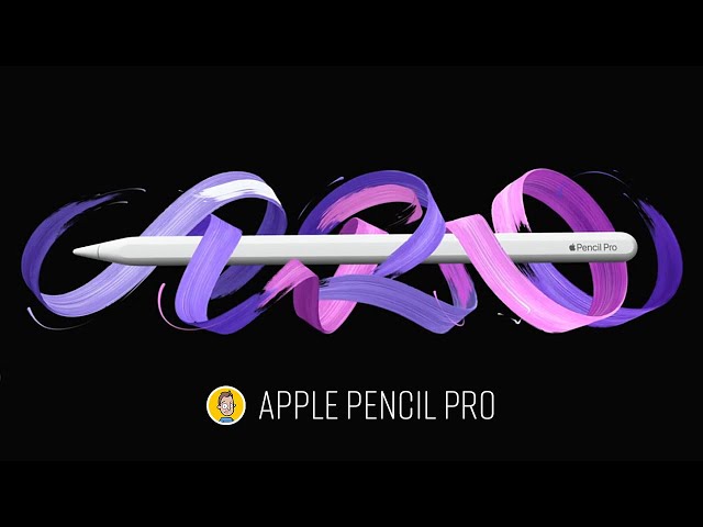 The Apple Pencil Pro - Plus New iPad's Announced
