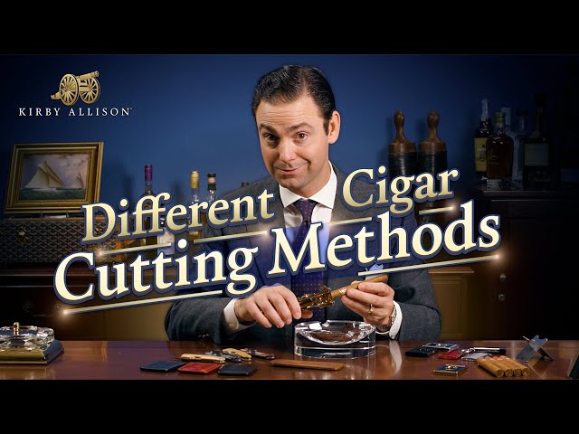 How to Cut a Cigar | Different Cigar Cutting Methods | Kirby Allison