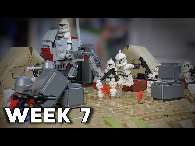 Building The Battle Of Jabiim In LEGO Week 7:  I Spent $20 Dollars On Two Pieces😱😱