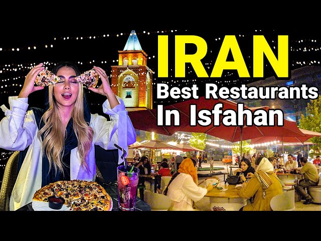 IRAN - The 5 Best Restaurants In Isfahan 2022 Iran Vlog ایران