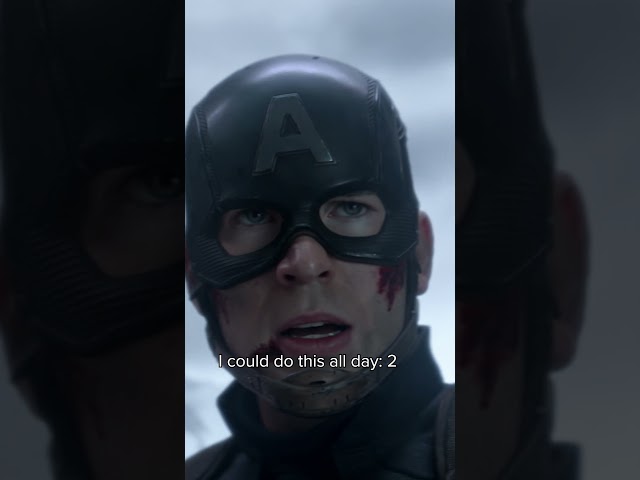 Steve Rogers: "I can do this all day"