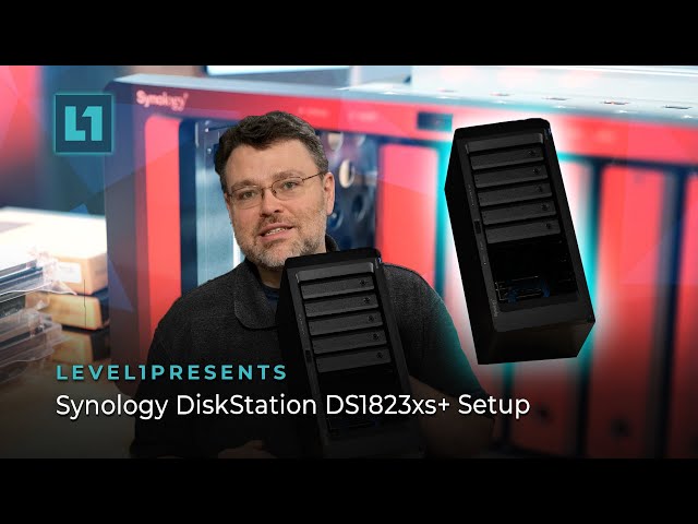 Synology DiskStation DS1823xs+ Setup