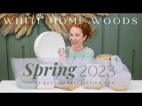 White Home Woods | Home Decor Box