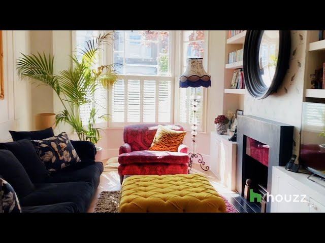 Bright Color and Retro Art Energize a Designer’s London Home