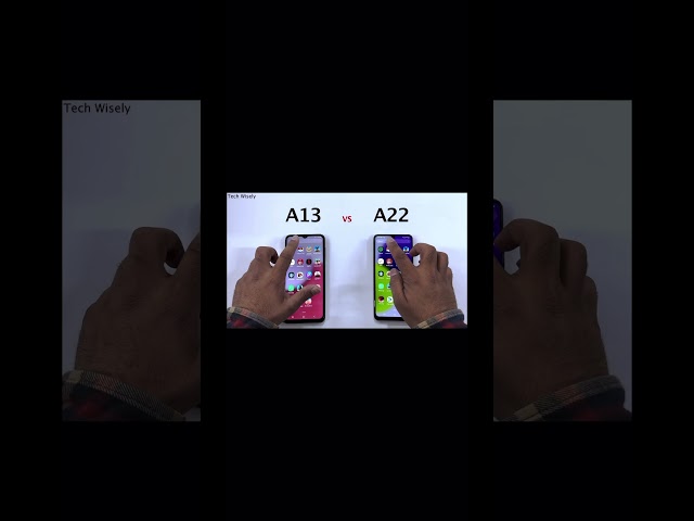 A13 vs A22 #shorts #short #trending #viral #samsung #tech #mobile #phone #a13 #vs #a22 #comparison
