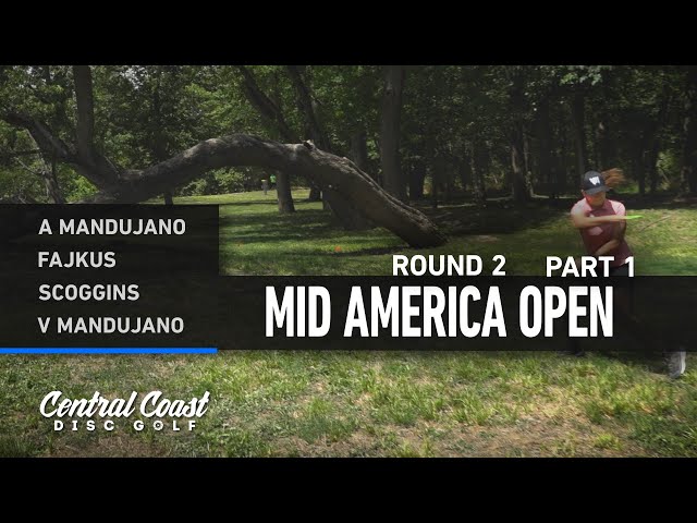 2023 Mid America Open - FPO Round 2 Part 1 - A. Mandujano, Fajkus, Scoggins, V. Mandujano
