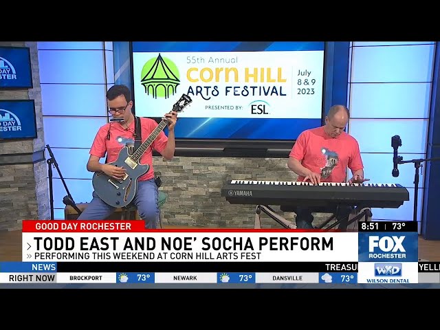 Todd East and Noe' Socha Live on Good Day Rochester