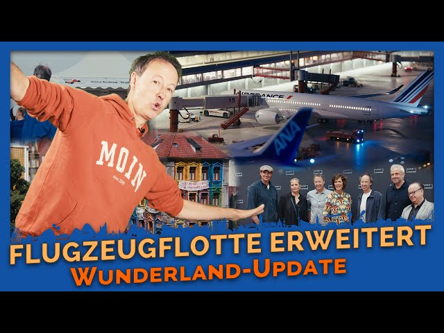 PREMIERE STORM: New Planes & Red Carpet | Wunderland-Update #26 | Miniatur Wunderland