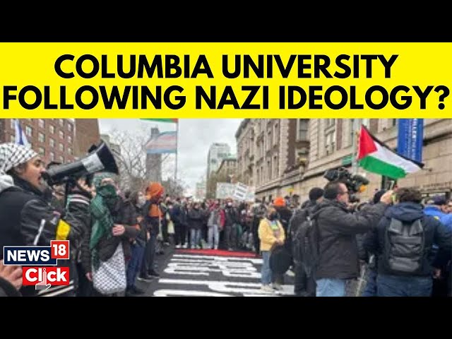 Pro Palestinian Protesters Gather For A Rally Near Columbia University | G18V | Gaza | News18