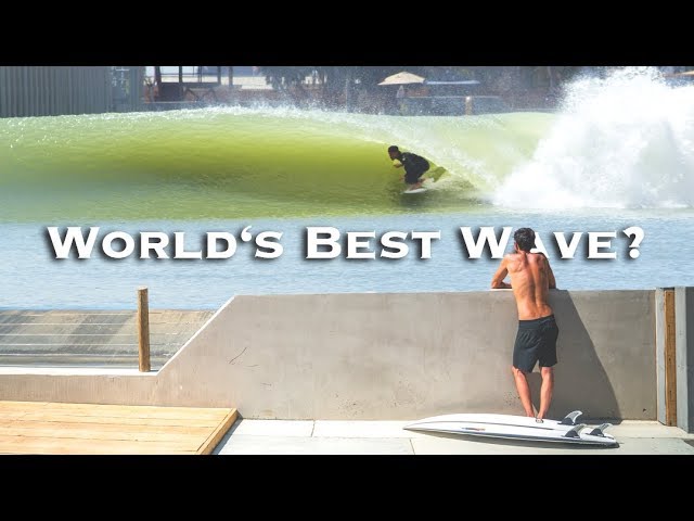 Surfing Kelly Slater's Perfect Wave Pool!