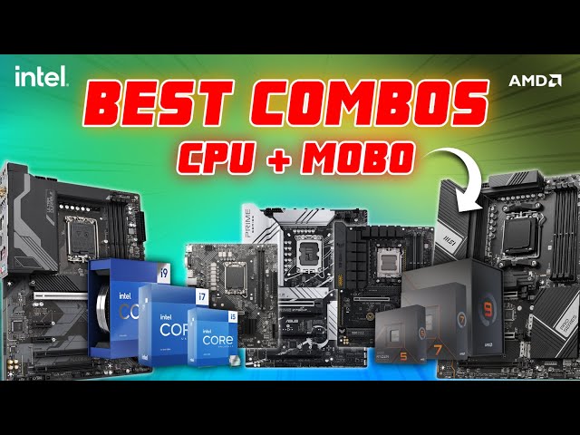 The Best CPU & Motherboard Combos To Buy In 2023 | The Perfect Guide For Budget PC Builders!