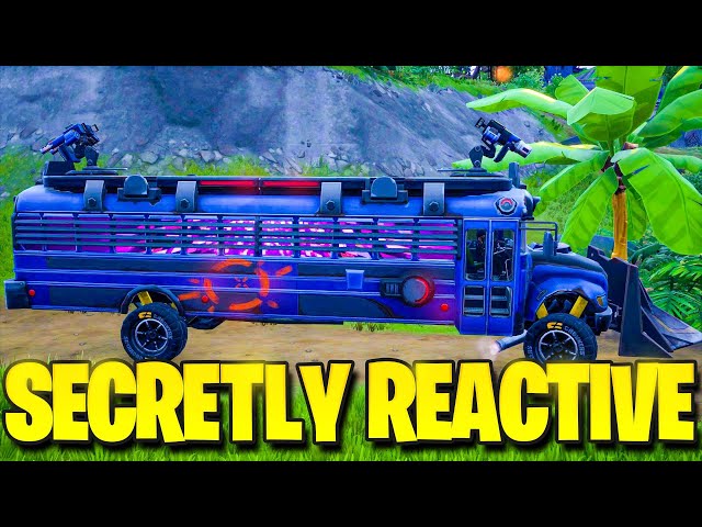 The Armored Battle Bus Is SECRETLY Reactive!