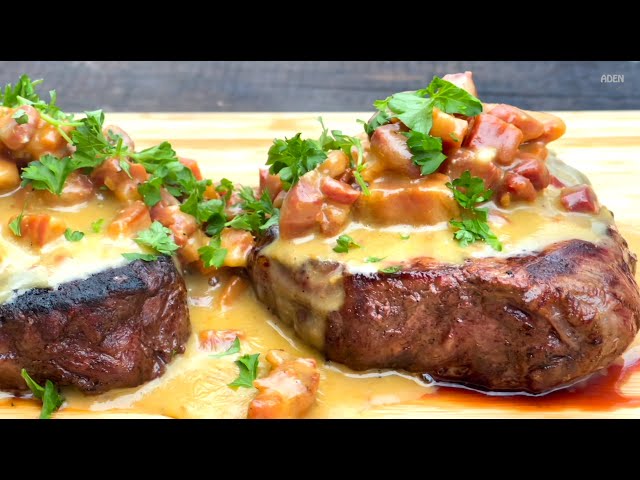 Steak Carbonara - Step by Step
