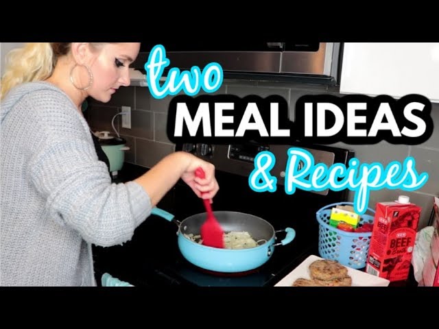 GYPSY HOUSE WIFE COOKING - WHAT I COOKED FOR DINNER | TWO MEAL IDEAS ❤️