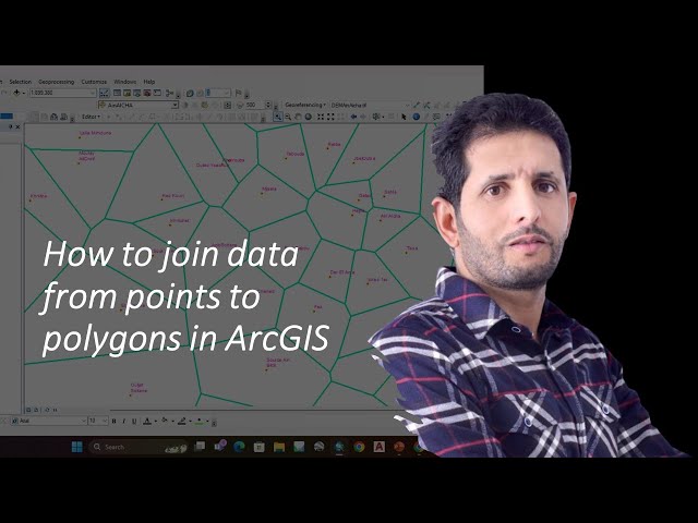 How to join data from points to polygons in ArcGIS