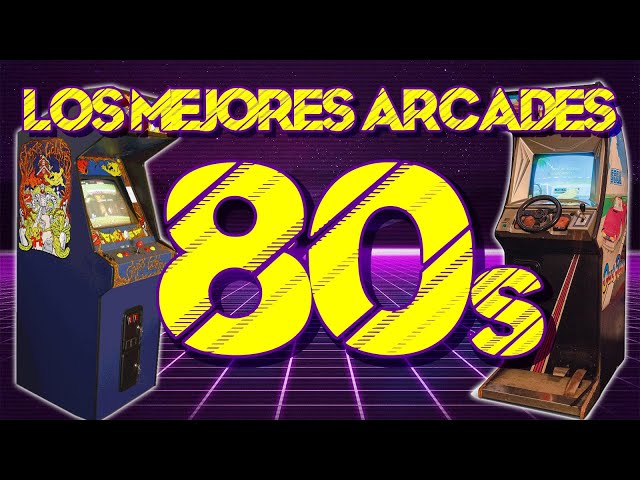 The best ARCADE games in the 80s