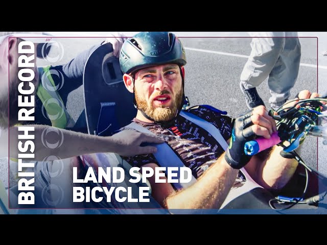 Breaking The Land Speed Bicycle British Record | INEOS Sport