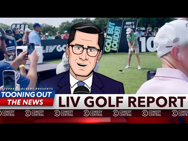 Tooning Out Crashes Saudi-Backed LIV Golf Tournament
