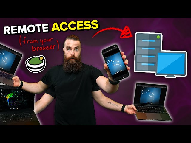 access EVERYTHING from your web browser!! (Linux and Windows Desktop, SSH) // Guacamole Install