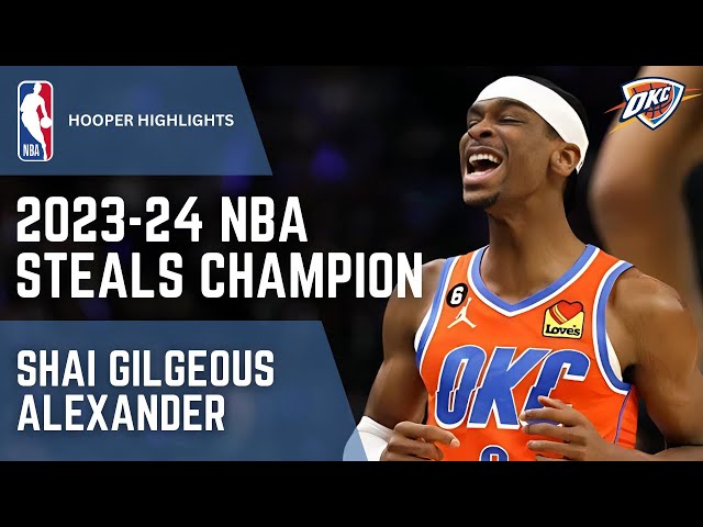 Shai Gilgeous-Alexander Wins The Season Steals Champion Award | 2023-24 NBA Award Winners