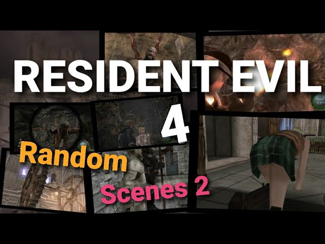 RESIDENT EVIL 4 Random Scenes 2