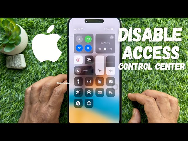 Disable Control Center from the Lock Screen on iPhone and iPad