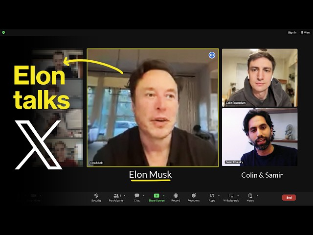 Our bizarre call with Elon Musk