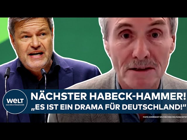 E-AUTO-HAMMER: "Zeigt, wie chaotisch Habeck in seiner Politik schon die ganzen Jahre vorgeht!"