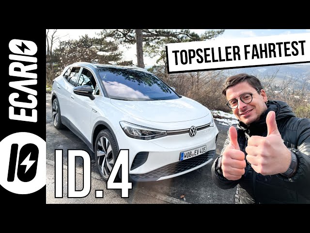 VW ID.4 — Testfahrt und ECARIO-Test 👉 DAS musst Du wissen!