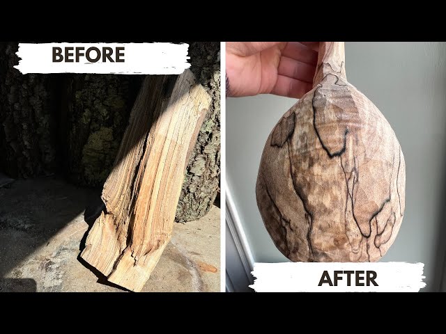 Transforming Firewood into Stunning Woodwork