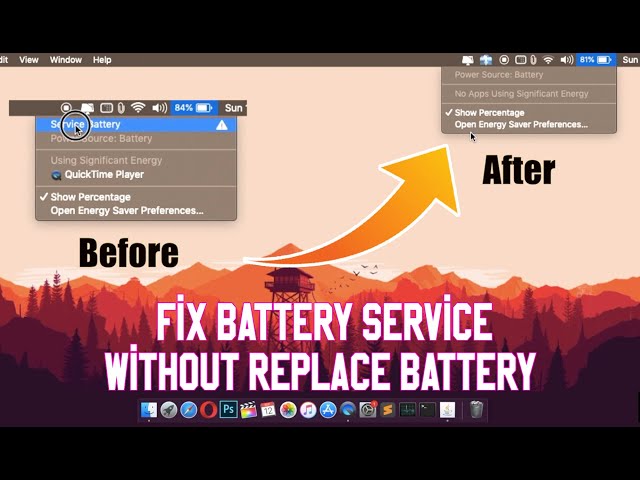 How to Fix Battery Service Warning Macbook Without Replace (Working)