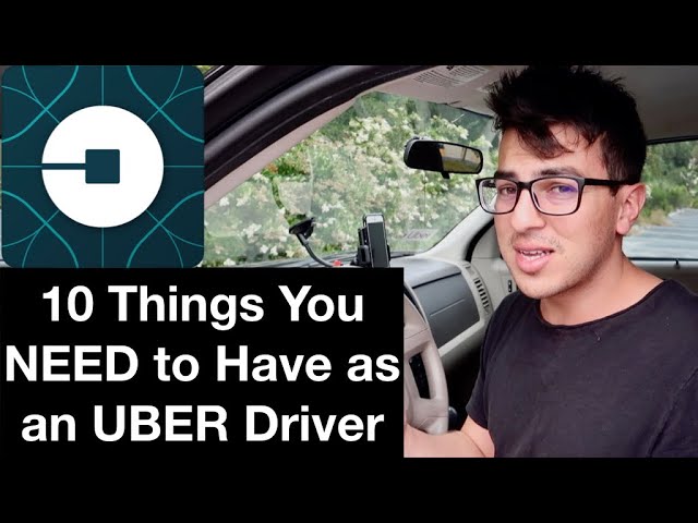 10 THINGS YOU NEED AS AN UBER DRIVER IN 2023!