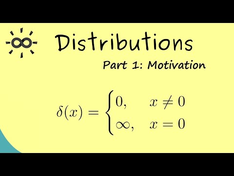 Distributions Part 1: Motivation and delta function