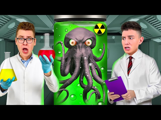 We Became SCIENTISTS for 24 Hours ! *We Created a MONSTER*