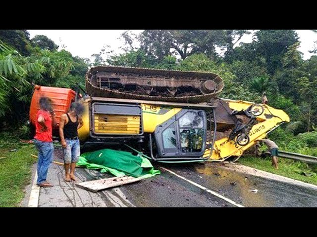 World's Dangerous Biggest Truck, Excavator & Bulldozer Operation Fails | Total Heavy Equipment Fails