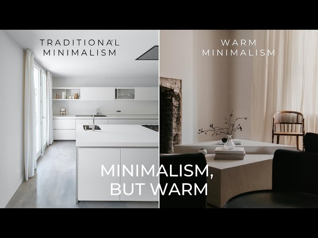 Warm Minimalism - A Pared-Back Interior With Layers & Texture