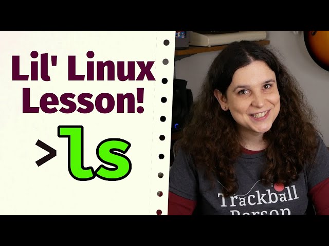 Learn the "ls" command! Lil' Linux Lesson!
