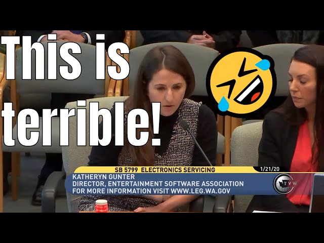 The ESA broke my brain with this awful testimony from Kathryn Gunter