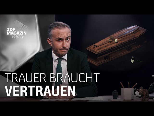 Die deutsche Bestattungsbranche: Kontrolle ist gut, Vertrauen ist besser | ZDF Magazin Royale
