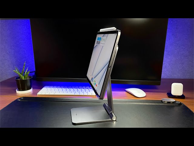 iPad Pro setup with Benks Infinity iPad stand